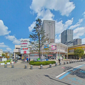 東京「南千住駅前」周辺環境360°カメラ撮影